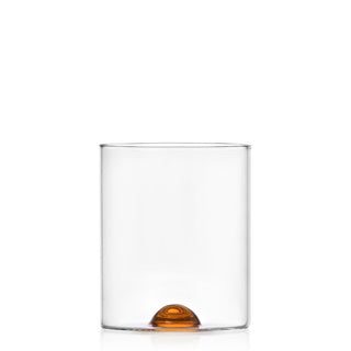 Ichendorf Luna tumbler with coloured dot Amber - Buy now on ShopDecor - Discover the best products by ICHENDORF design