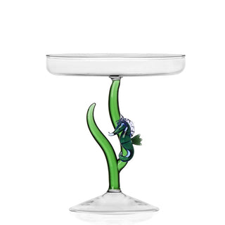 Ichendorf Marine Garden cake stand seahorse blue by Alessandra Baldereschi - Buy now on ShopDecor - Discover the best products by ICHENDORF design