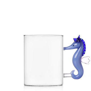 Ichendorf Marine Garden mug Seahorse Fin Pink - Buy now on ShopDecor - Discover the best products by ICHENDORF design