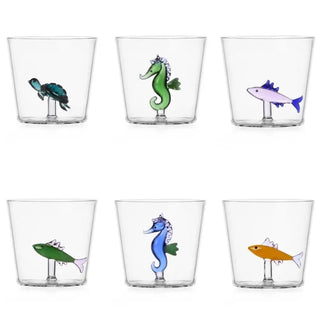 Ichendorf Marine Garden set 6 tumblers mix 2 - Buy now on ShopDecor - Discover the best products by ICHENDORF design