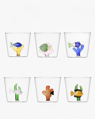 Ichendorf Marine Garden set 6 tumblers mix by Alessandra Baldereschi - Buy now on ShopDecor - Discover the best products by ICHENDORF design