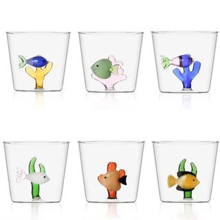 Ichendorf Marine Garden set 6 tumblers mix - Buy now on ShopDecor - Discover the best products by ICHENDORF design