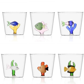 Ichendorf Marine Garden set 6 tumblers mix by Alessandra Baldereschi - Buy now on ShopDecor - Discover the best products by ICHENDORF design