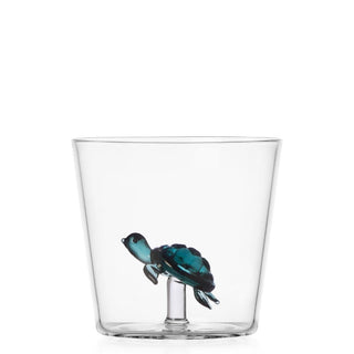 Ichendorf Marine Garden tumbler by Alessandra Baldereschi Turtle - Buy now on ShopDecor - Discover the best products by ICHENDORF design