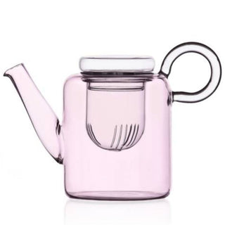 Ichendorf Piuma teapot with filter Pink Deep - Buy now on ShopDecor - Discover the best products by ICHENDORF design