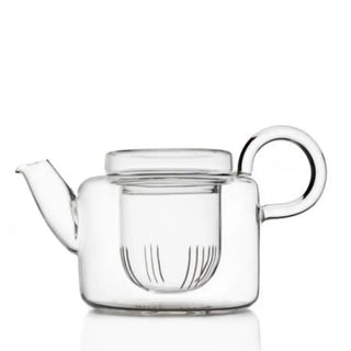 Ichendorf Piuma teapot with filter Transparent Shallow - Buy now on ShopDecor - Discover the best products by ICHENDORF design
