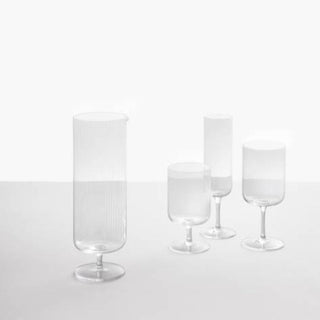 Ichendorf Pleats wine stemmed glass by Denis Guidone - Buy now on ShopDecor - Discover the best products by ICHENDORF design