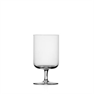 Ichendorf Pleats water stemmed glass by Denis Guidone - Buy now on ShopDecor - Discover the best products by ICHENDORF design
