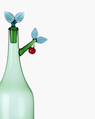 Ichendorf Red Apple bottle green with apple by Alessandra Baldereschi - Buy now on ShopDecor - Discover the best products by ICHENDORF design