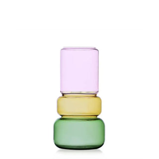Ichendorf Revolve flower vase Ichendorf Pink Yellow Green - Buy now on ShopDecor - Discover the best products by ICHENDORF design