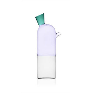 Ichendorf Travasi bottle clear/lilac/green by Astrid Luglio - Buy now on ShopDecor - Discover the best products by ICHENDORF design