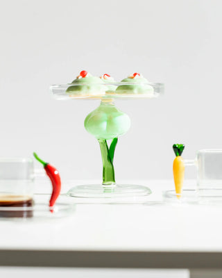 Ichendorf Vegetables footed plate - Buy now on ShopDecor - Discover the best products by ICHENDORF design