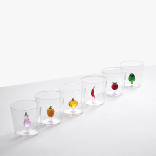 Ichendorf Vegetables set 6 tumbler mix by Alessandra Baldereschi - Buy now on ShopDecor - Discover the best products by ICHENDORF design