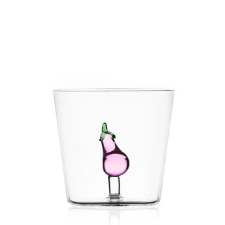 Ichendorf Vegetables tumbler eggplant by Alessandra Baldereschi - Buy now on ShopDecor - Discover the best products by ICHENDORF design