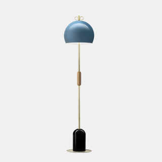 Il Fanale Bon Ton floor lamp 3/4 - Metal Il Fanale Bon ton Light blue - Buy now on ShopDecor - Discover the best products by IL FANALE design