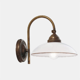 Il Fanale Country Applique Curvo Con Snodo wall lamp mezzaluna - Buy now on ShopDecor - Discover the best products by IL FANALE design