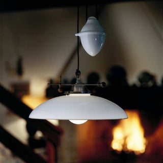 Il Fanale Country Saliscendi Ceramica grande pendant lamp - Buy now on ShopDecor - Discover the best products by IL FANALE design