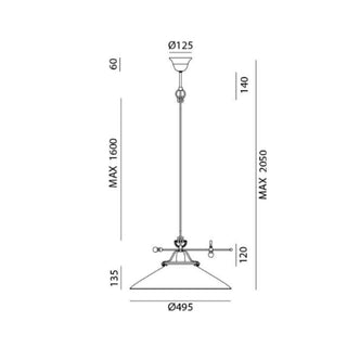 Il Fanale Country Sospensione Grande pendant lamp glass - Glass - Buy now on ShopDecor - Discover the best products by IL FANALE design