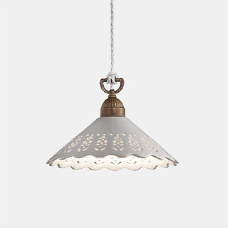 Il Fanale Fior Di Pizzo Sospensione Media pendant lamp - Ceramic - Buy now on ShopDecor - Discover the best products by IL FANALE design