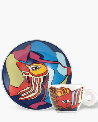 Illy Art Collection Biennale 2026 set 4 cappuccino cups