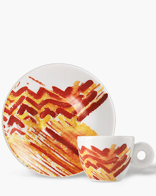 Illy Art Collection Genesi set 4 espresso coffee cups