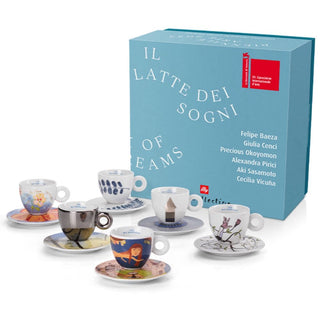 Illy Art Collection Biennale 2022 set 6 cappuccino cups - Buy now on ShopDecor - Discover the best products by ILLY design