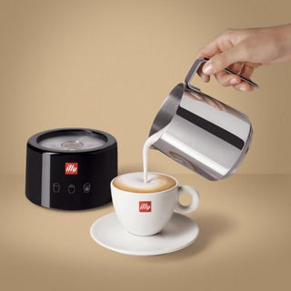 Illy Milk Frother - electric milk frother black/steel - Buy now on ShopDecor - Discover the best products by ILLY design