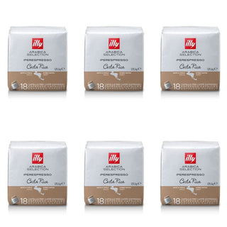 Illy set 6 packs iperespresso capsules coffee Arabica Selection Costa Rica 18 pz. - Buy now on ShopDecor - Discover the best products by ILLY design