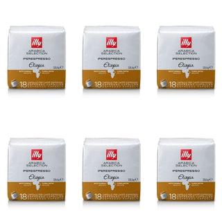 Illy set 6 packs iperespresso capsules coffee Arabica Selection Etiopia 18 pz. - Buy now on ShopDecor - Discover the best products by ILLY design