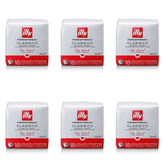 Illy set 6 packs iperespresso capsules coffee classic roast 18 pz. - Buy now on ShopDecor - Discover the best products by ILLY design