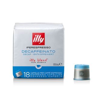 Illy set 6 packs iperespresso capsules coffee decaffeinated 18 pz. - Buy now on ShopDecor - Discover the best products by ILLY design