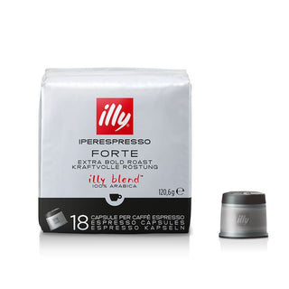 Illy set 6 packs iperespresso capsules coffee extra bold roast 18 pz. - Buy now on ShopDecor - Discover the best products by ILLY design