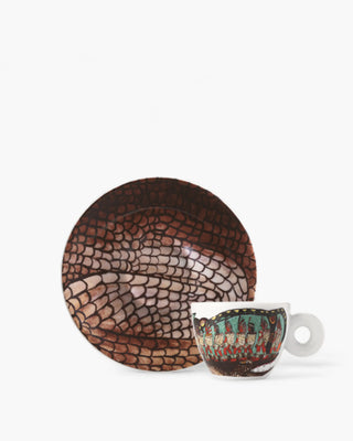 Illy Art Collection Biennale 2024 set 4 espresso cups - designed by Aycoobo, MAHKU, Paula Nicho e Rember Yahuarcani - Buy now on ShopDecor - Discover the best products by ILLY design