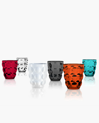 Italesse Bolle Tumbler set 6 cc. 340 in clear glass - Buy now on ShopDecor - Discover the best products by ITALESSE design