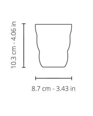 Italesse Cloud 玻璃杯組 6 cc。 370 透明玻璃