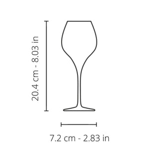 Italesse Masterclass 22S set 6 stemmed glasses cc. 230 - Buy now on ShopDecor - Discover the best products by ITALESSE design