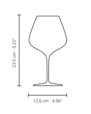 Italesse Masterclass 90 套裝 6 杯紅酒 cc。 950 透明玻璃