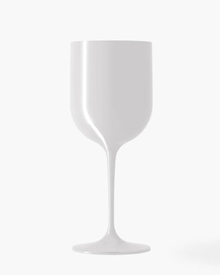 Italesse Moonlight Beach set 6 wine stemmed glasses cc. 410 polycarbonate