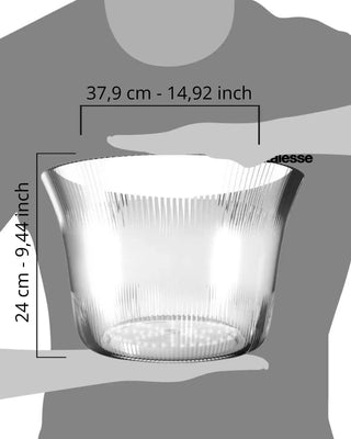Italesse Set Plaza Bowl 香檳桶附 LED 照明