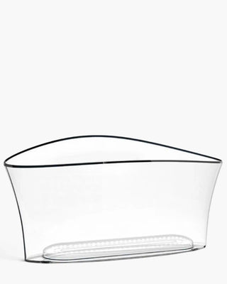 Italesse Set Vela Bowl champagne bucket with LED lighting