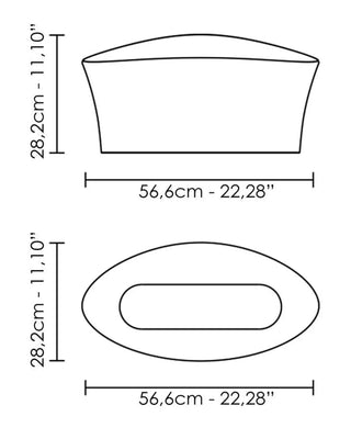 Italesse Set Vela Bowl 香檳桶搭配 LED 照明