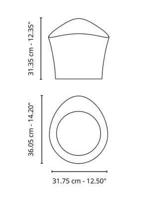 Italesse Set Vela Bowl 圓香檳桶，附 LED 照明
