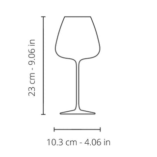 Italesse T-made 55 set 6 stemmed glasses cc. 560 - Buy now on ShopDecor - Discover the best products by ITALESSE design