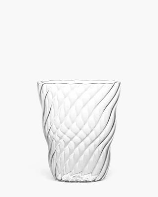 Italesse Twist Tumbler set 6 cc. 370 in clear glass