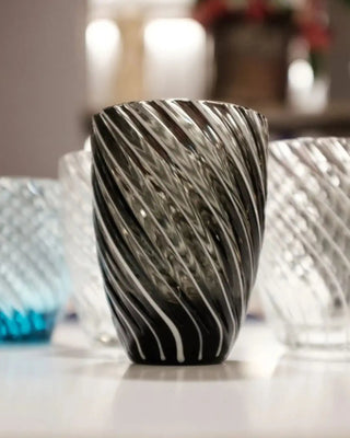 Italesse Vertigo Tumbler set 6 cc. 380 in colored glass - Buy now on ShopDecor - Discover the best products by ITALESSE design