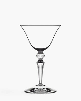Italesse Wormwood Astoria set 6 cocktail glasses cc. 130 in clear glass