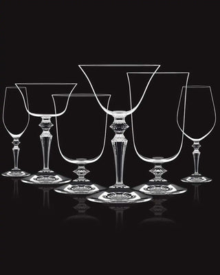 Italesse Wormwood Presidente set 6 champagne coupes cc. 135 in clear glass