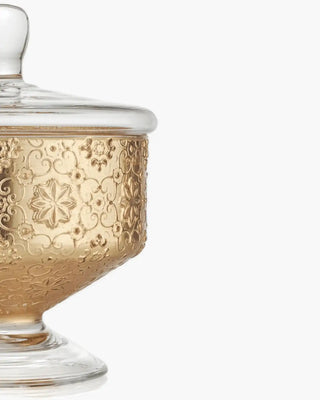 Ivv Arabesque glass chocolates holder with gold leaf decoration - Buy now on ShopDecor - Discover the best products by IVV design