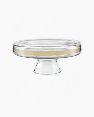 Ivv Avenue Gold cake stand gold band 30 cm - 5.7 in - Buy now on ShopDecor - Discover the best products by IVV design