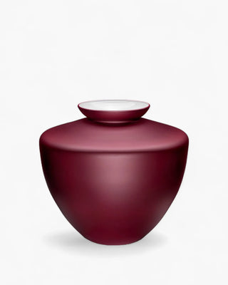 Ivv Capalbio 52 vase burgundy satin h 25 cm - h 9.8 in - Buy now on ShopDecor - Discover the best products by IVV design